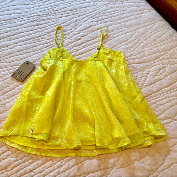 BILLABONG Sheerly Mine Cami Top Dandelion Medium NWT - Picture 11 of 11